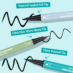 UCANBE bold marker-like tip eyeliner for dramatic, bold line creation.