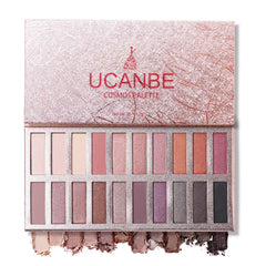 UCANBE Cosmos palette with 20 colors provides versatile looks for day to night makeup.