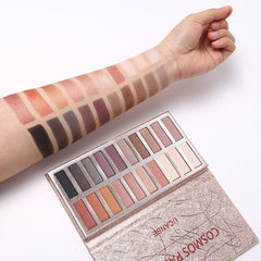 UCANBE Cosmos palette nude mattes offer seamless transitions for natural eye makeup.