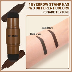 UCANBE finishing powder helps set color for a soft matte finish