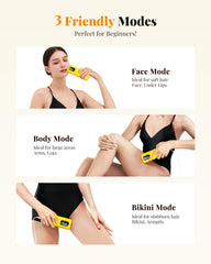 UENMOON IPL device targeting bikini area for precise care