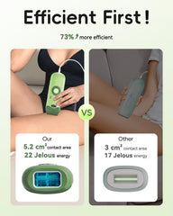 UENMOON IPL device side angle showing compact design
