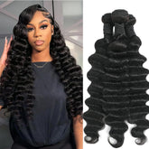 Uesoels loose deep wave 20-inch bundle shows natural luster for daily wear