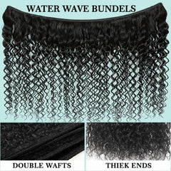 Uesoels Water Wave Bundles 26-inch delivering dramatic length and natural bounce