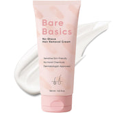 UEVER Bare Basic Hair Removal Cream bottle front for smooth removal.