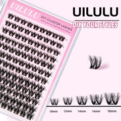 Uilulu D Curl fluffy clusters apply easily for defined eyes.