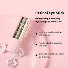 UJhay Retinol Eye Stick twist-up application top view for mess-free use