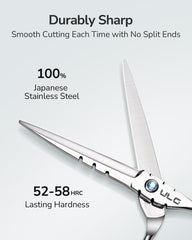 ULG Shark Series offset ergonomic handle for comfortable long sessions.
