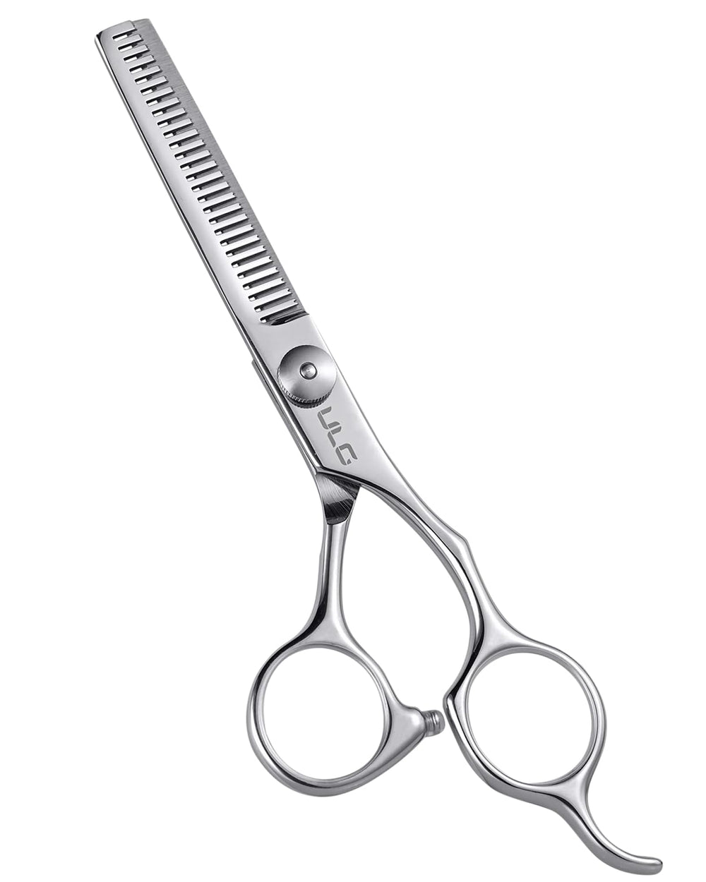 ULG Hair Thinning Scissors with mirror finish pivot for precise thinning and stylish look