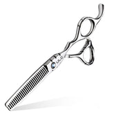 ULG Hair Thinning Scissors 6-7 Inch Shark Series for precise salon thinning.