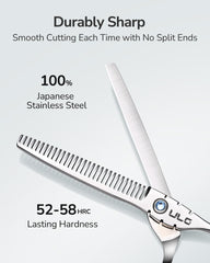 ULG Shark Series 30-tooth teeth in action for natural blending.