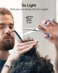 ULG mirror finish haircut scissors ideal for clean professional results