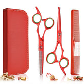 ULG Kids hair cutting scissors with round tip for safe toddler trims