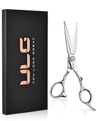 ULG professional hair cutting scissors front view for salon and home use