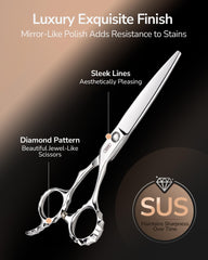 ULG ergonomic offset handles reduce wrist strain during long styling sessions