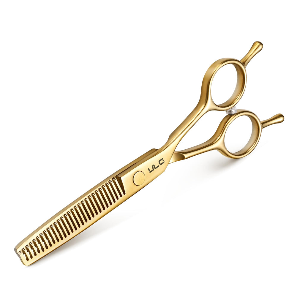 ULG thinning shears 6.5 inch blade close-up for precise thinning results