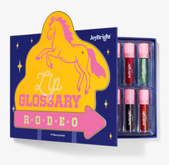 Ulta Beauty Lip Glossary Rodeo lip oils provide shine and hydration.