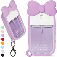 ULTRASKINX Ribbon Bow Case for Touchland 1oz sanitizer with secure fit and style