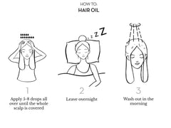UMA Intensely Nourishing Hair Oil in routine for healthier shine