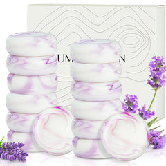 Umpeimvon lavender soap pack shows convenient, travel-ready packaging for on-the-go cleansing.