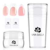 UNA GELLA long stamper for precise French tips at home