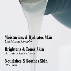 Aloe Vera ingredient in Uni Skin Shield delivering soothing hydration.