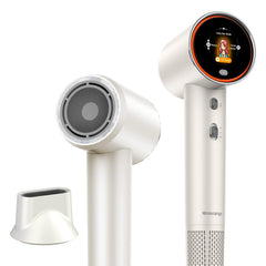 UNIORANGE intelligent-high-speed-hair-dryer front view showing sleek, compact styling and premium feel.
