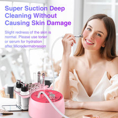 UNOISETION hydration spray helps moisturize during treatment.