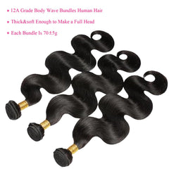 Unvizossa Body Wave 22-inch close-up texture for layered waves