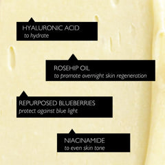 UPCIRCLE Unscented Night Cream; gentle formula for sensitive and oily skin.