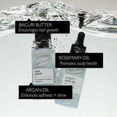 UPCIRCLE Rosemary oil scalp invigoration focus for refreshed feel and growth support.