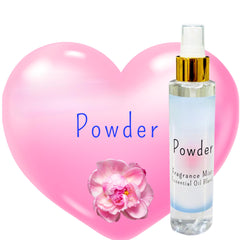 Uplift Us Marketplace Baby Powder Body Mist label showcases clean branding and a premium feel.