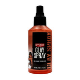 UPPERCUT DELUXE clay spray bottle, non-aerosol design for mess-free styling.