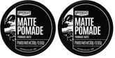 Uppercut Deluxe Matte Pomade Midi tin close-up for travel styling