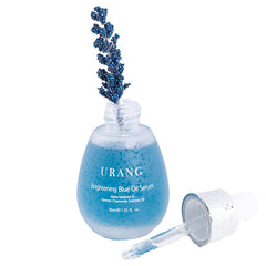 URANG Blue Oil Serum bottle displays a clean, hydrating base for vibrant skin.