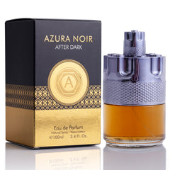 URBAN COLLECTION Azura Noir After Dark bottle with premium design for evening wear