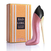 URBAN COLLECTION Bad Girl Glitter Edition bottle front showing elegant packaging and fragrance presence