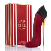 URBAN COLLECTION Bad Girl Velvet bottle on display for daily wear and warmth.