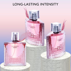 URBAN COLLECTION La Vida Bella Roses atomizer closeup – precise mist for even wear