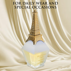 Urban Collection Mon Amour Paris rose and jasmine heart detail.