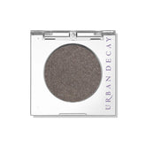 Urban Decay 24/7 Eyeshadow Single Mushroom Gunmetal Shimmer swatch showing rich metallic pigment