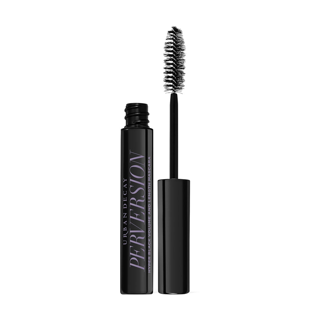 Urban Decay Perversion Mascara travel-size wand close-up for precise application.