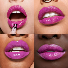 Urban Decay Vice Lip Bond instant shine close-up showing transfer-proof color