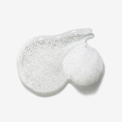 Foaming lather from Urban Skin Rx Men’s 2-in-1 cleanser ready to rinse for clearer skin.