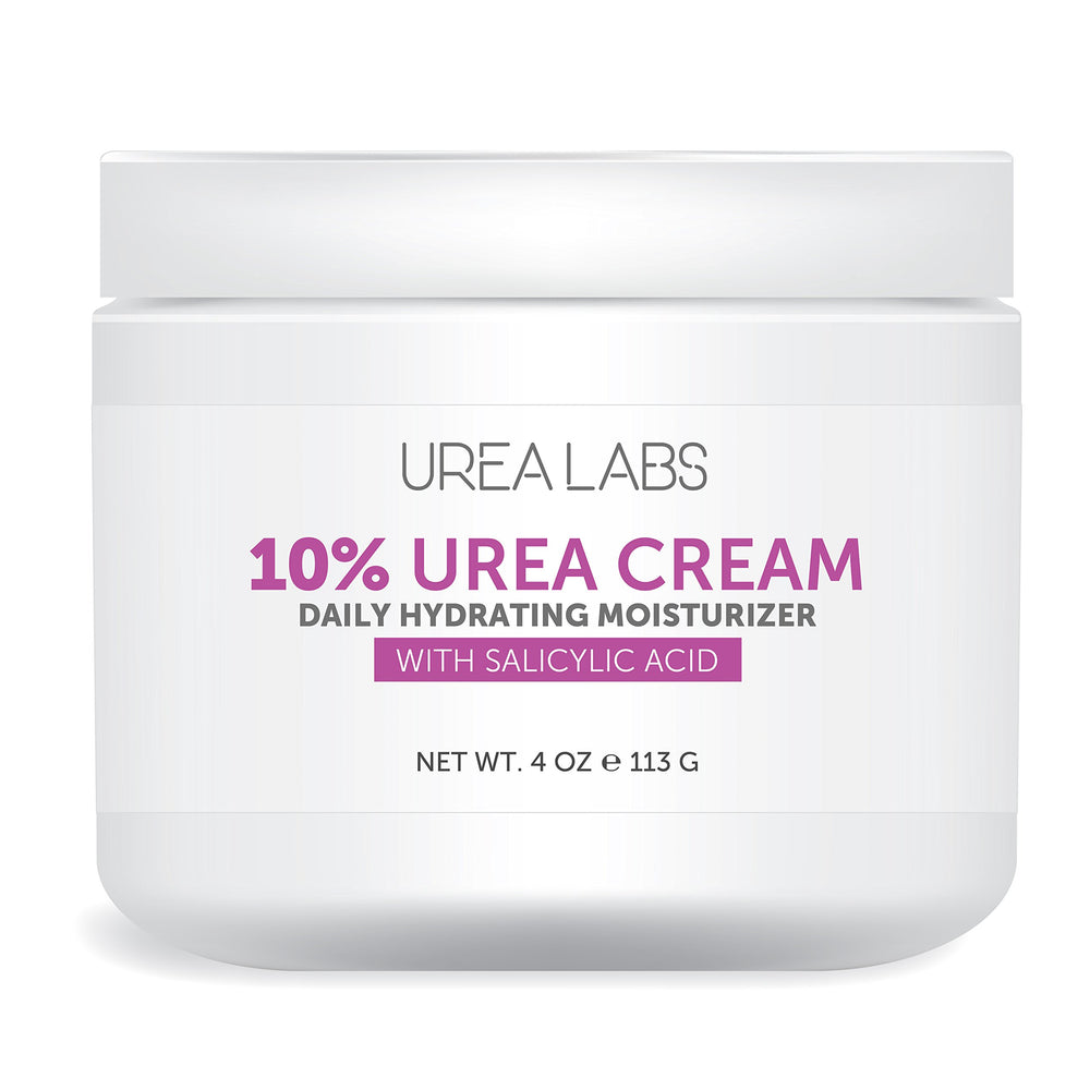 Urea Labs Urea Cream 10% front label on 150ml jar for quick reference