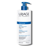 Uriage Xemose bottle foam cleanser for gentle daily cleansing of dry skin.