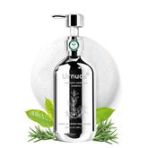 Urnuos Rosemary Shampoo bottle shows vegan hair care for healthier strands