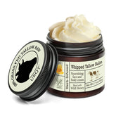 URQT beef tallow face jar showing rich hydration for daily care