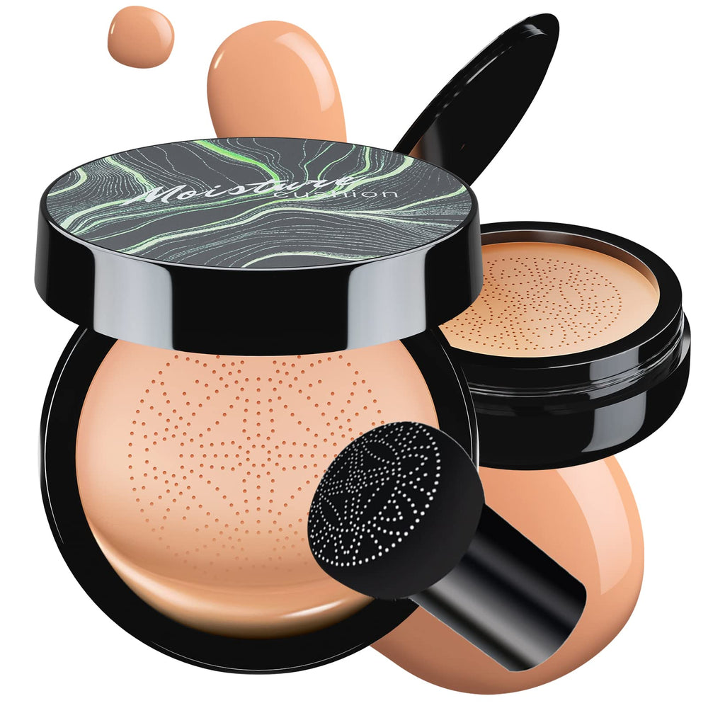 Ursoulney mushroom head cushion bottle ready for flawless, even coverage.