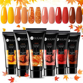 UR SUGAR Fall Winter Gel Extension Nail Set in a sleek gift box for gifting